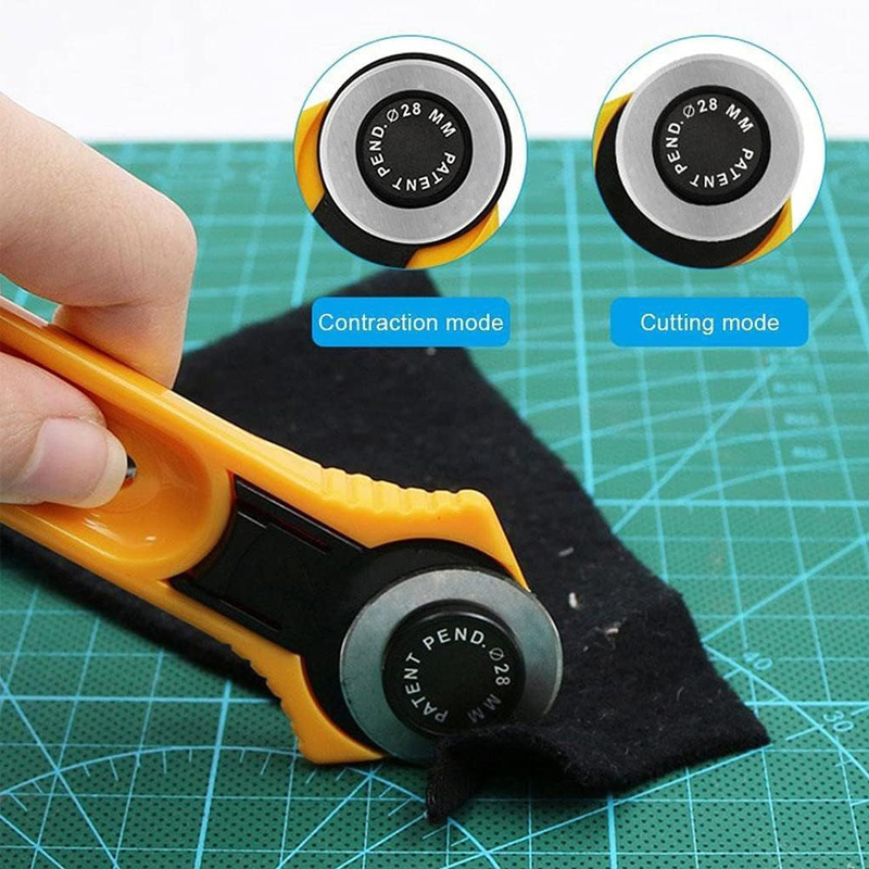 Card Scraper Steel - 28/45mm Rotary Fabric Cutter For Fabric