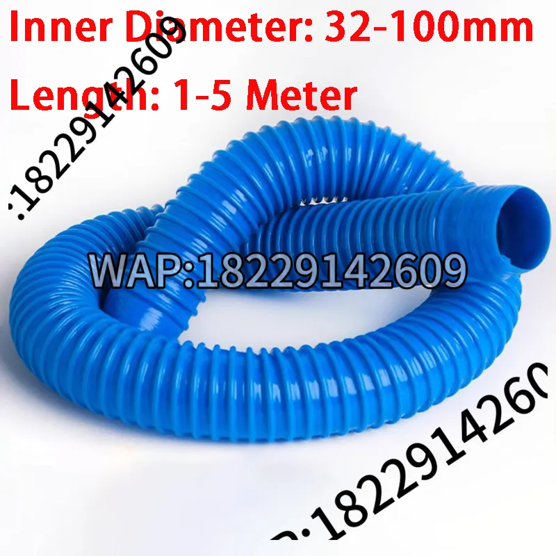 Woodworking Dust Collection - 30-100mm Vacuum Cleaner Hose Bellows PVC