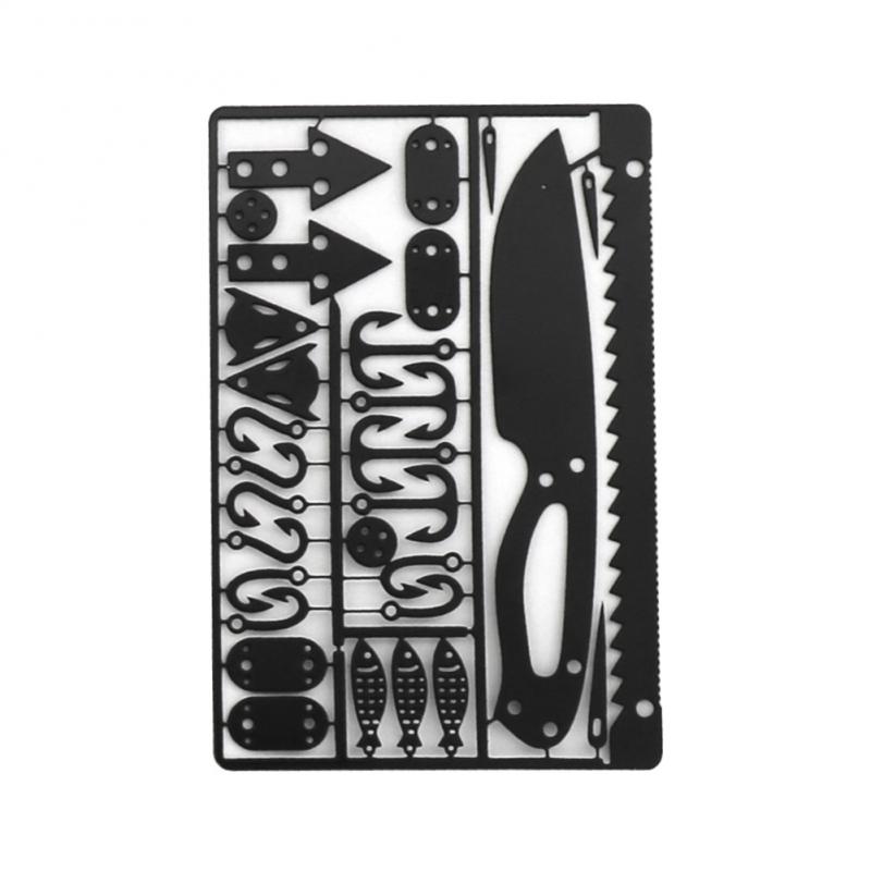 Card Scraper Steel - Outdoor Multi-purpose Stainless Steel Tool Card
