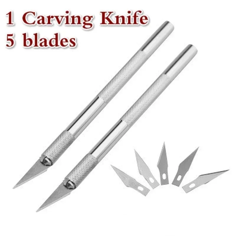 Card Scraper Steel - Precision Cutting Scrapbooking Carving Knife for