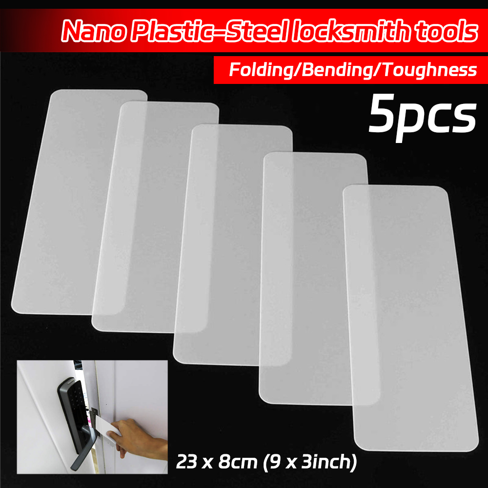Card Scraper Steel - 5Pcs Card Pry Opening Scraper 230x80mm
