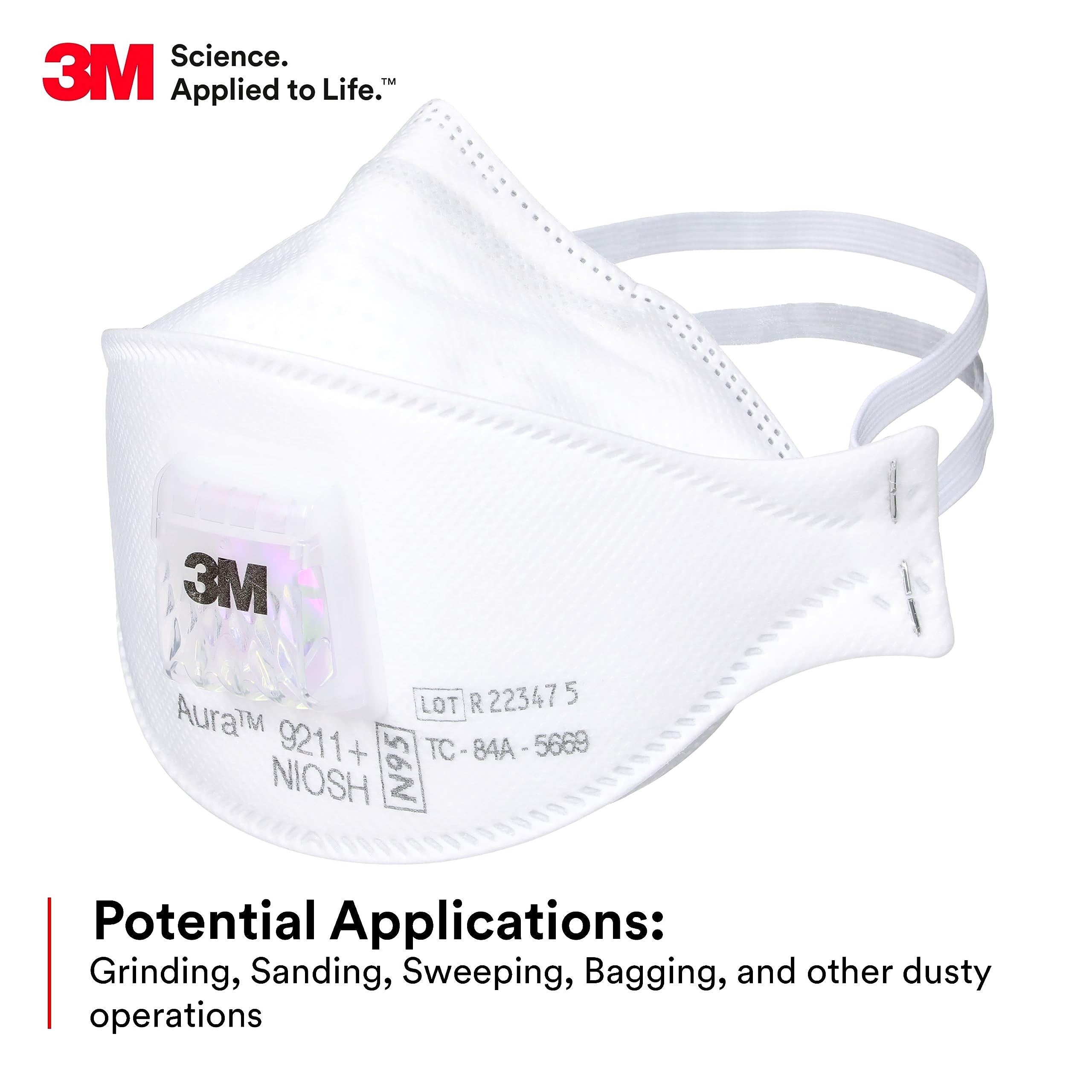 Woodworking Respirator - 3M Aura 9211+ Particulate Respirator N95
