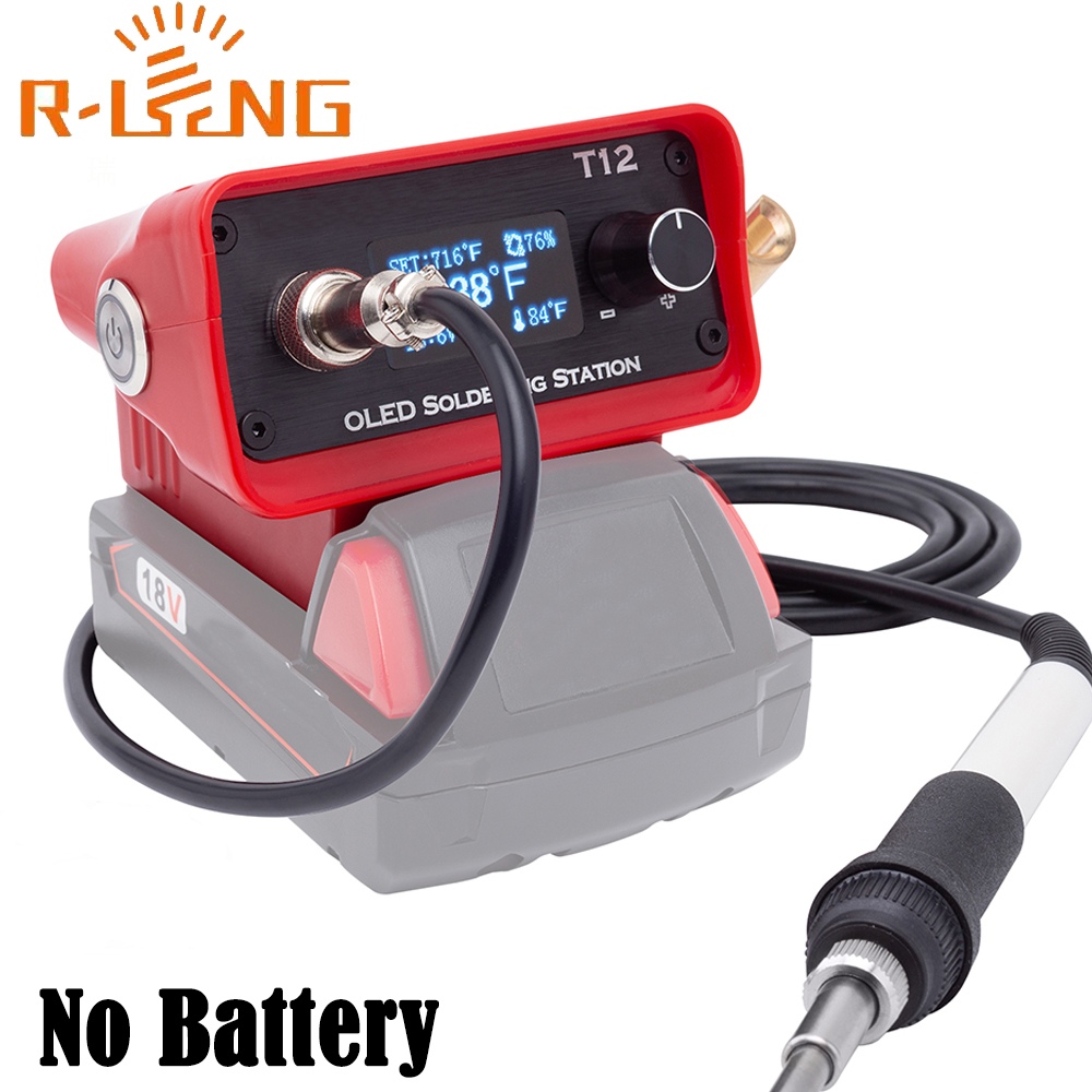 Milwaukee Drill M12 Fuel - OLED T12 Soldering Iron Station Adjustable