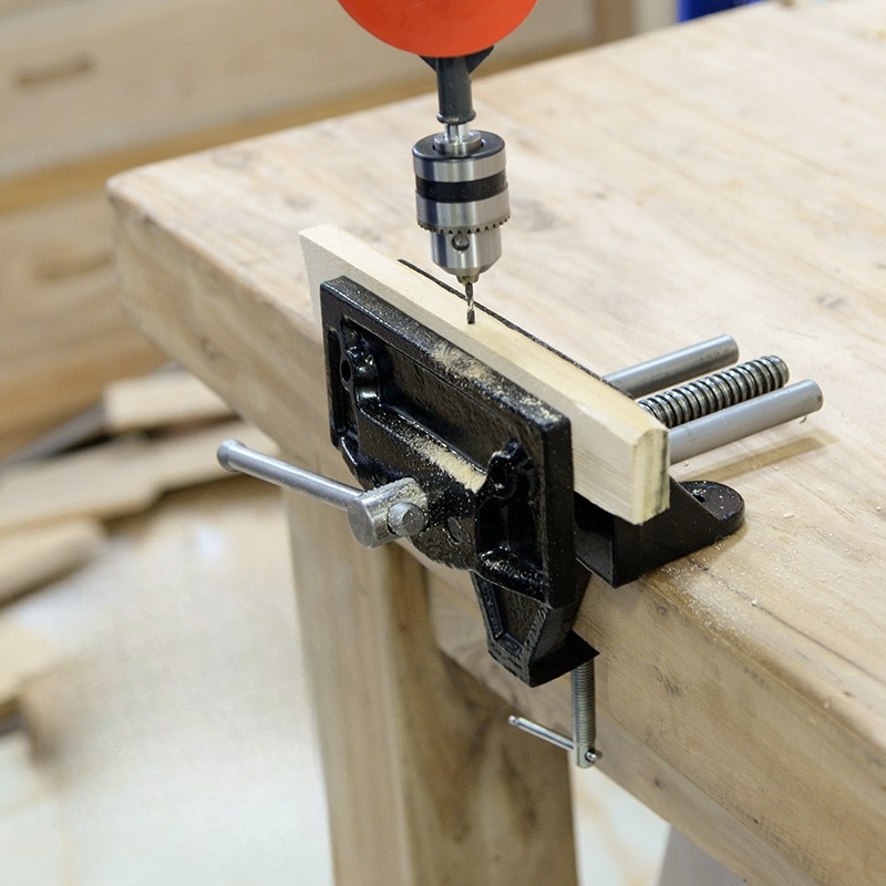 Woodworking Quick Release Vise - ​Quick-Release Bench Vise, Rapid Action Clamp-on