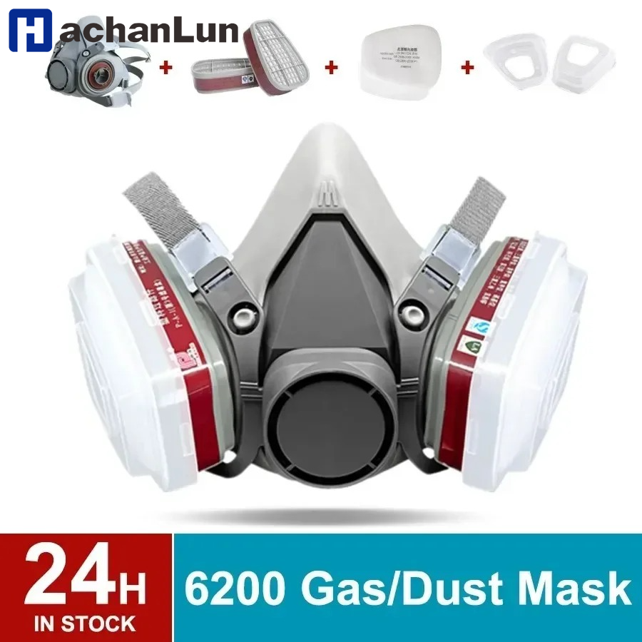 Woodworking Respirator - 6200 Half Face Respirator Gas Mask