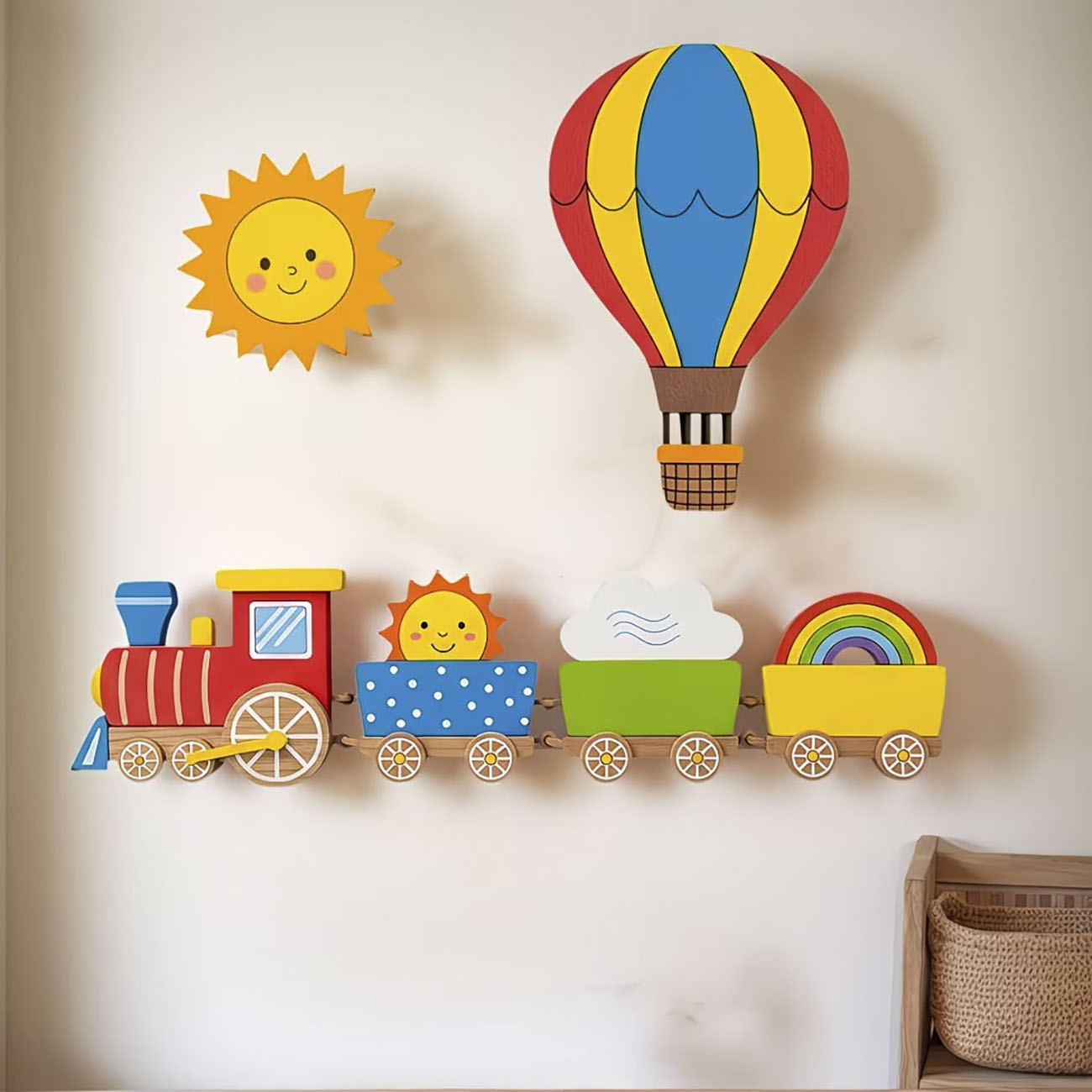 6Pcs Wooden Kids Wall Decor Se - Woodworking Veneer review and price