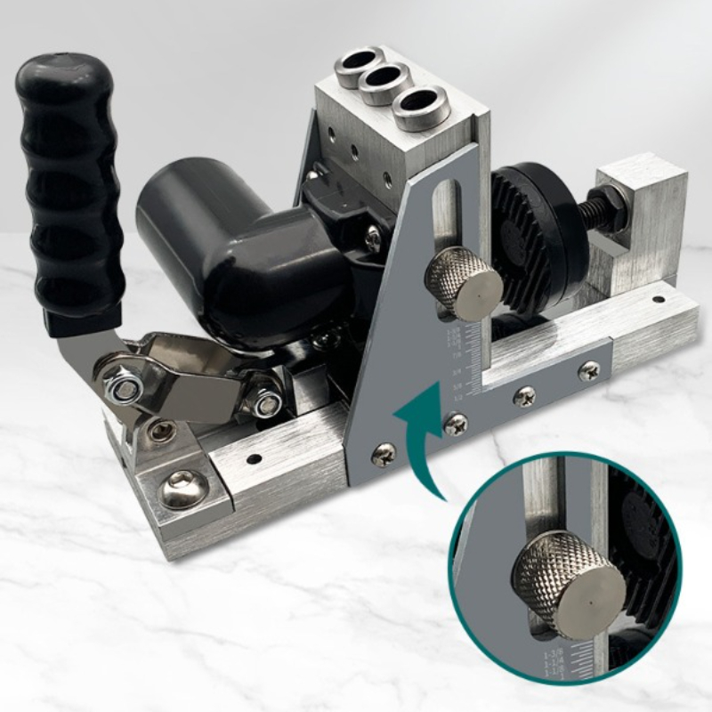 Pocket Hole Drill Guide Jig Ki - Woodworking Dust Collection review and price