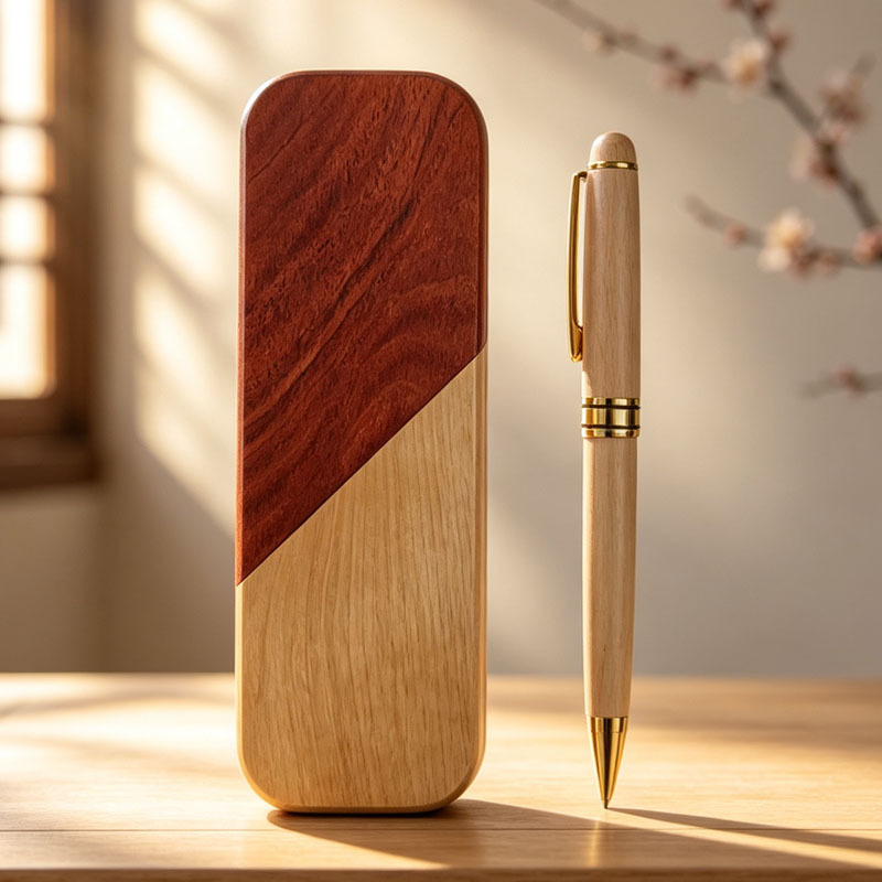 Double-Wood Composite Pen Set  - Woodworking Logos review and price