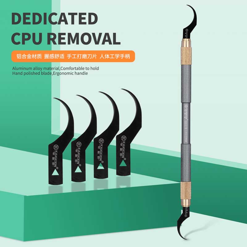 KGX CPU Glue Removal Blade Set - Card Scraper Steel review and price