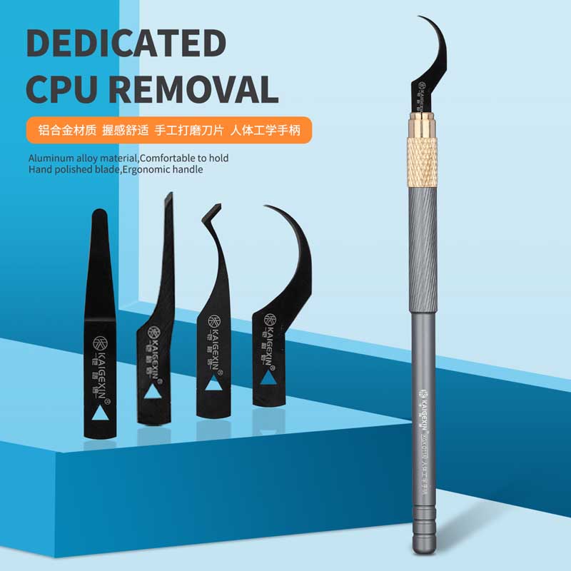 KGX CPU Glue Removal Blade Set - Card Scraper Steel review and price