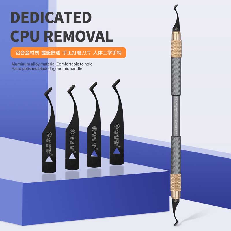 KGX CPU Glue Removal Blade Set - Card Scraper Steel review and price