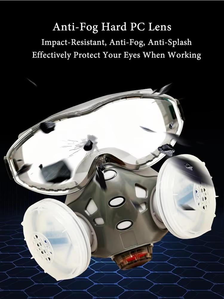 Respirator With Anti-Fog Safet - Woodworking Respirator review and price