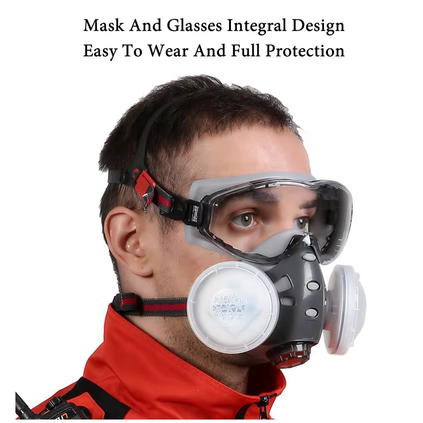 Respirator With Anti-Fog Safet - Woodworking Respirator review and price