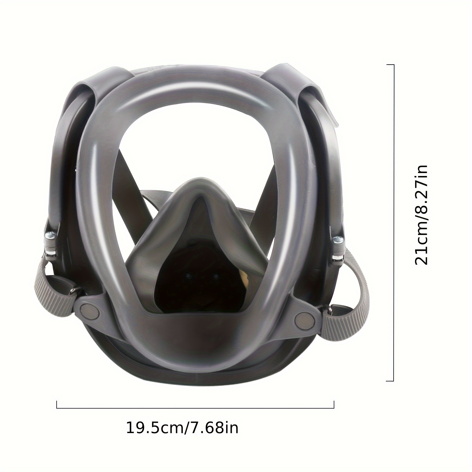 6800 Gas Mask Full Face Large  - Woodworking Respirator review and price