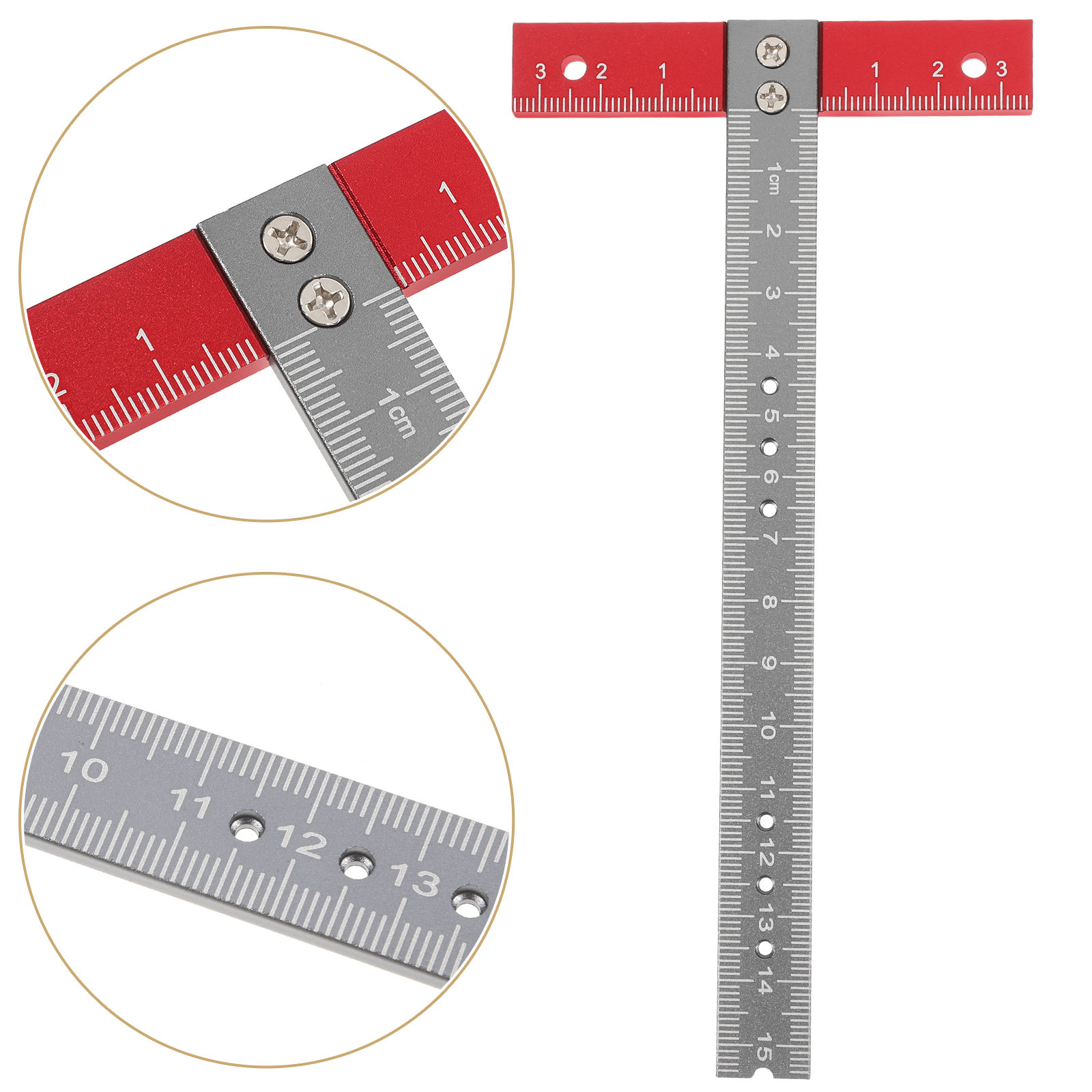 T Ruler Aluminum Alloy Precise - Woodworking Essentials review and price