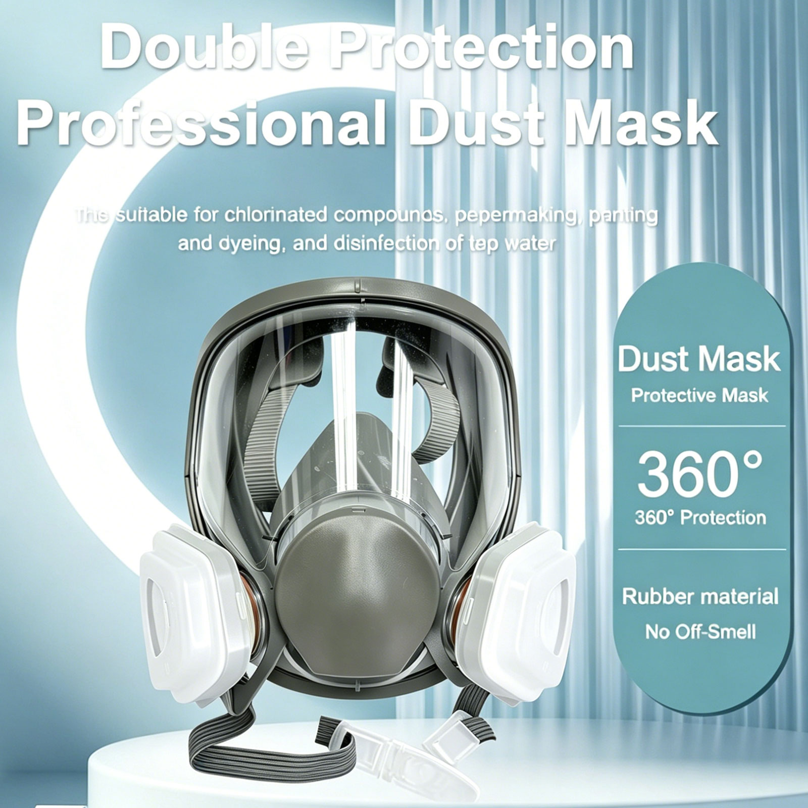 6800 Full Face Respirator with - Woodworking Respirator review and price