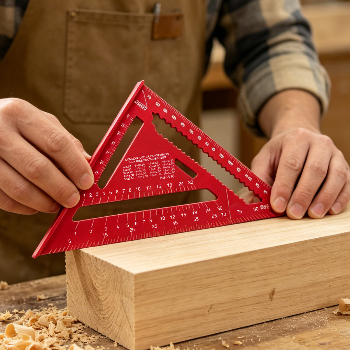 Aluminum Alloy Speed Square Hi - Woodworking Essentials review and price