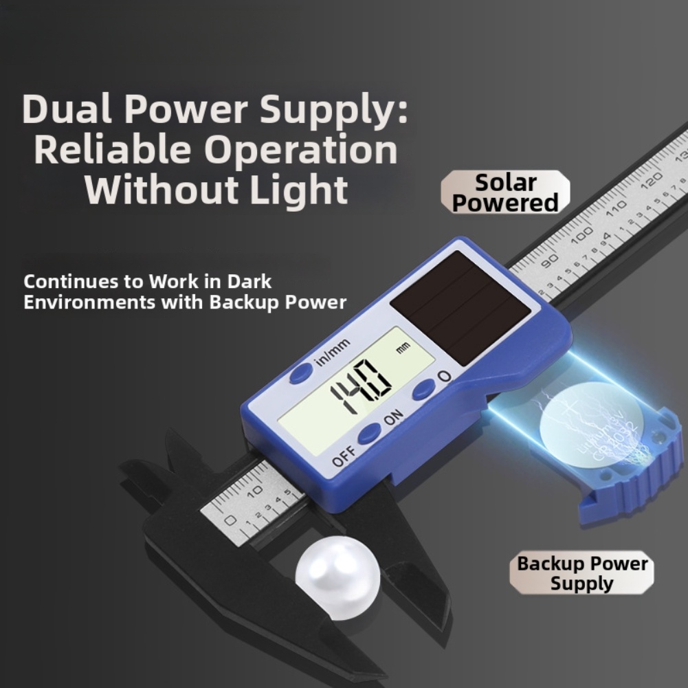 1pc Solar Powered Digital Vern - Woodworking Workshop Layout review and price