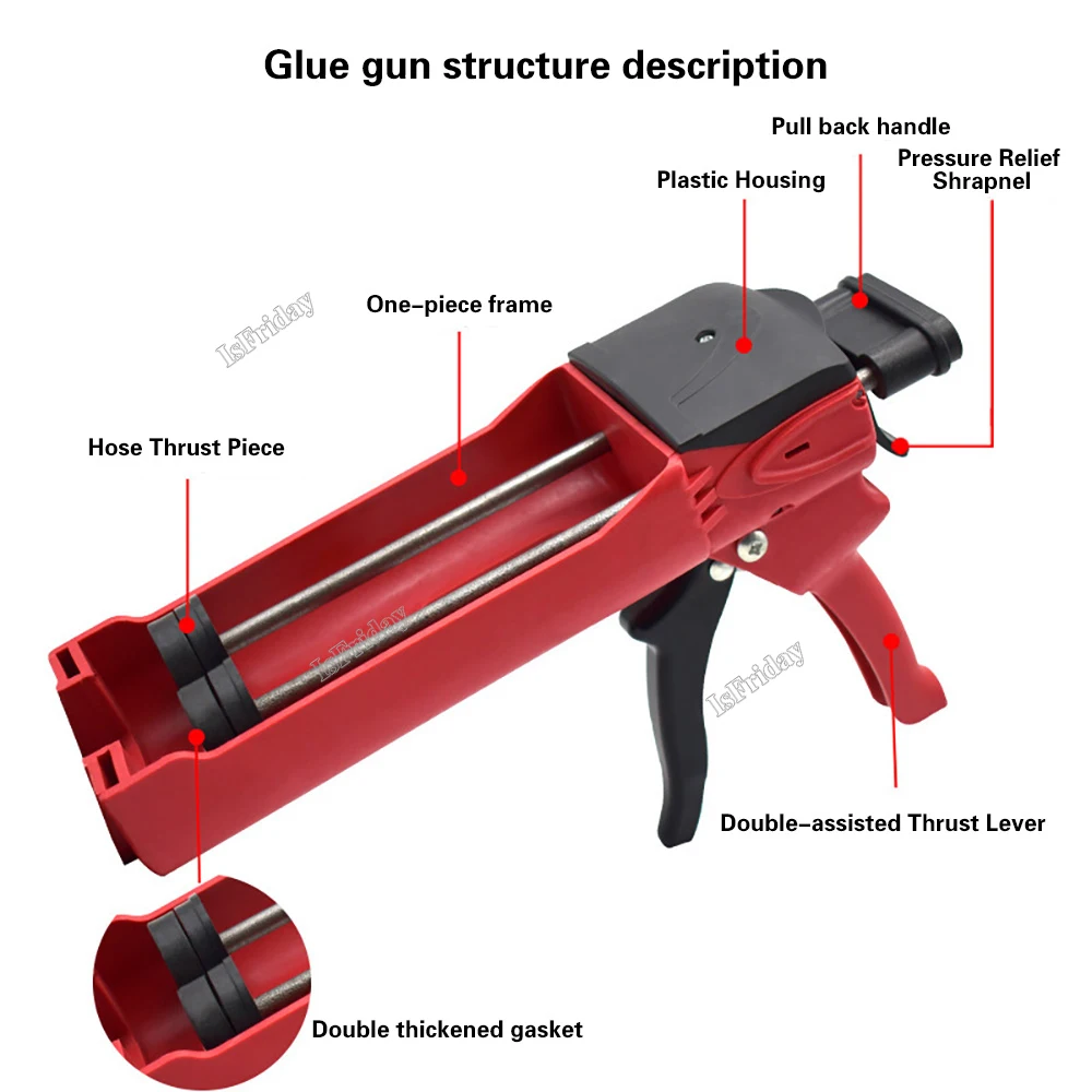 400ml Steel Dual Component Car - Woodworking Glue Applicator review and price