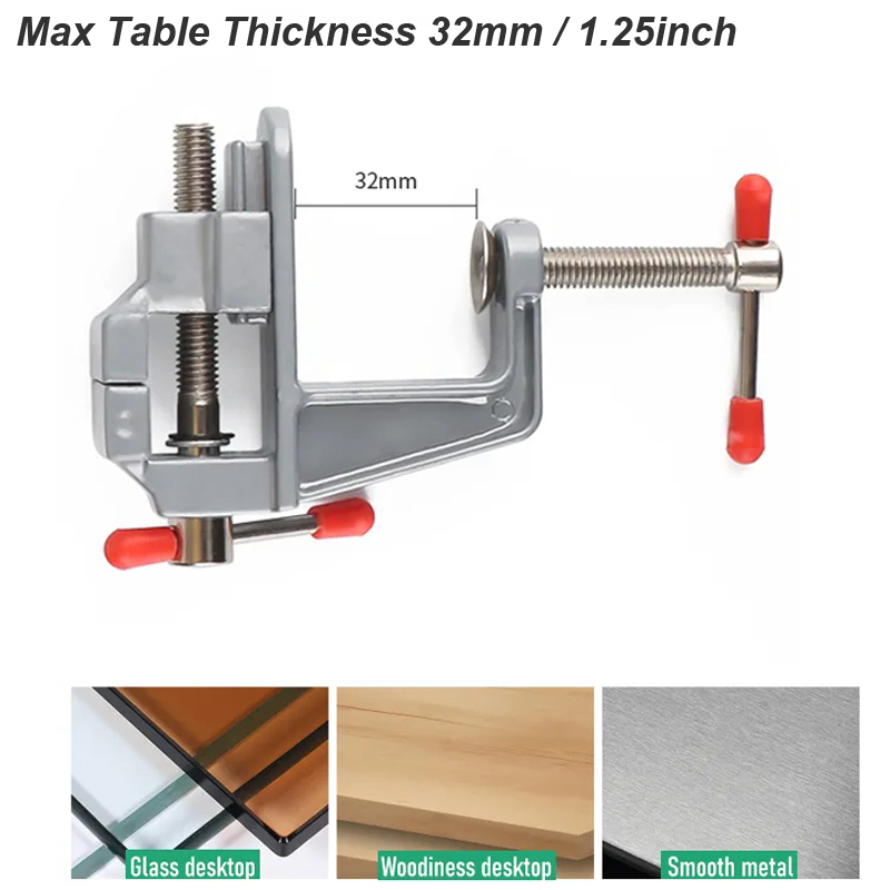 35MM Aluminium Alloy Table Ben - Woodworking Vise For Workbench review and price