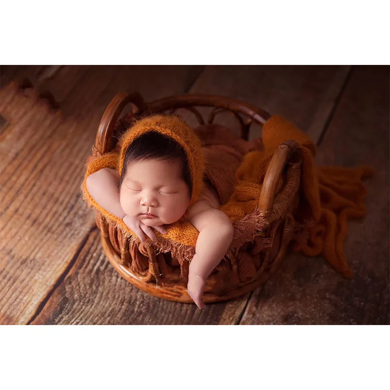Baby Rattan Basket Newborn Pho - Woodworking Veneer review and price