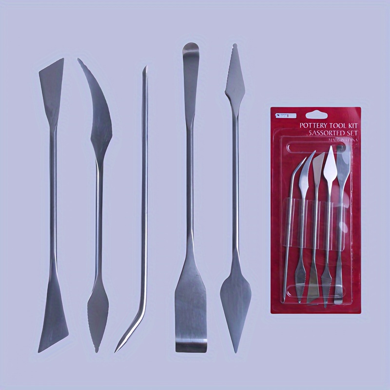 5-Piece Set of Stainless Steel - Card Scraper Steel review and price
