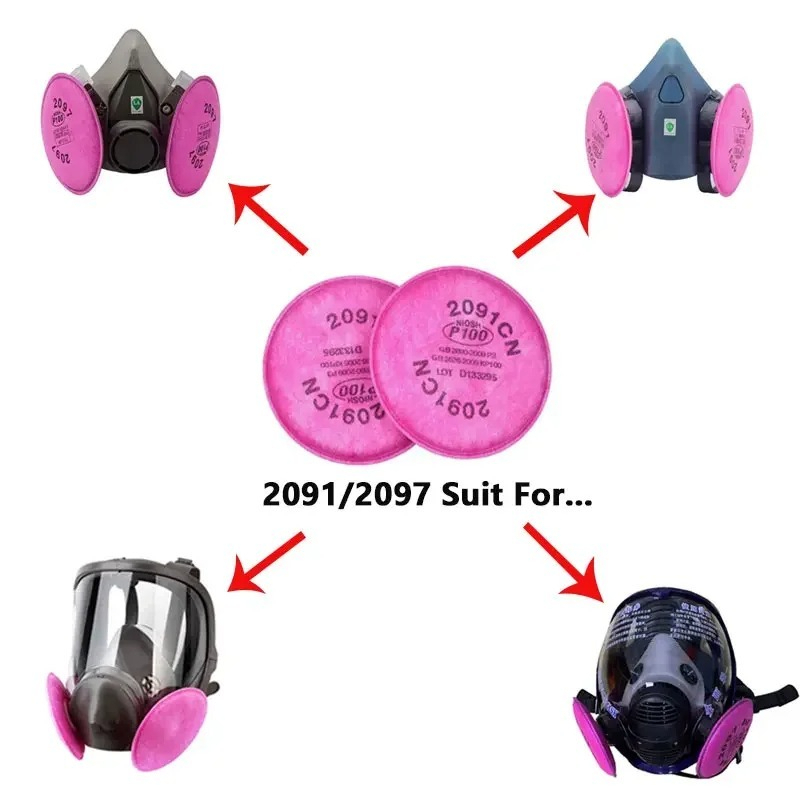 2091 2097 P100 Particulate Fil - Woodworking Respirator review and price