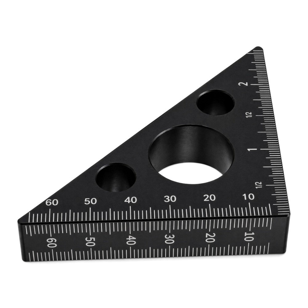 Aluminum Alloy Triangle Ruler  - Woodworking Workshop Layout review and price