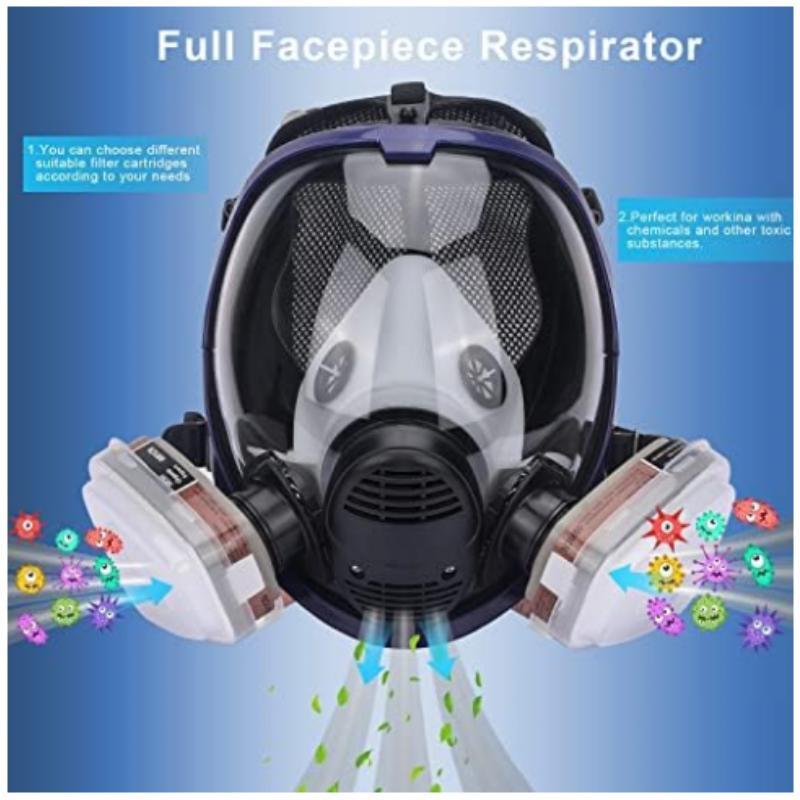 Chemical Gas Mask 6800 Dust Re - Woodworking Respirator review and price
