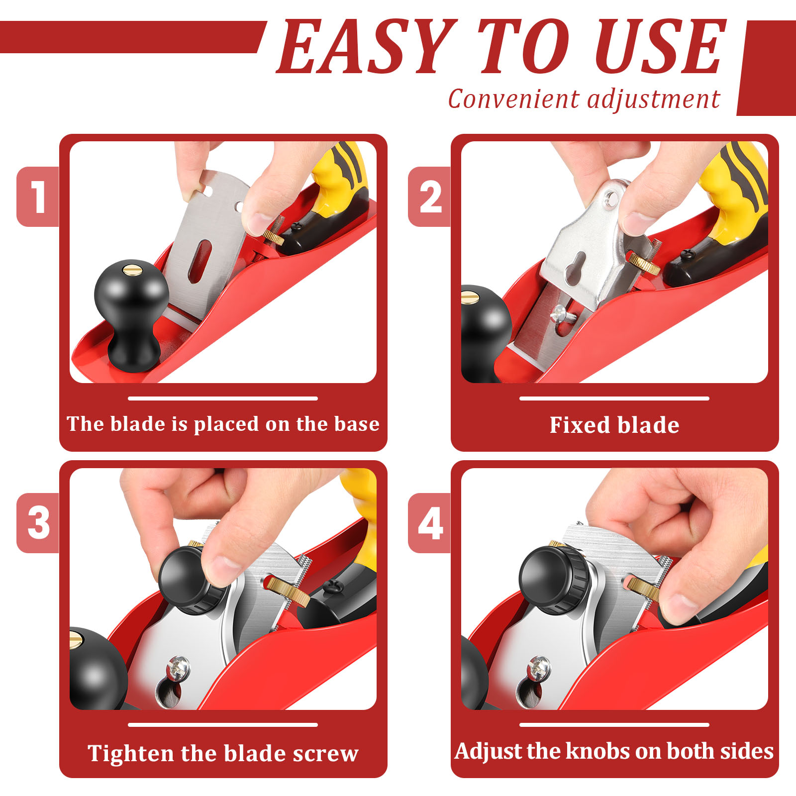 Wood Hand Planer Set Hand Tool - Woodworking Shops review and price