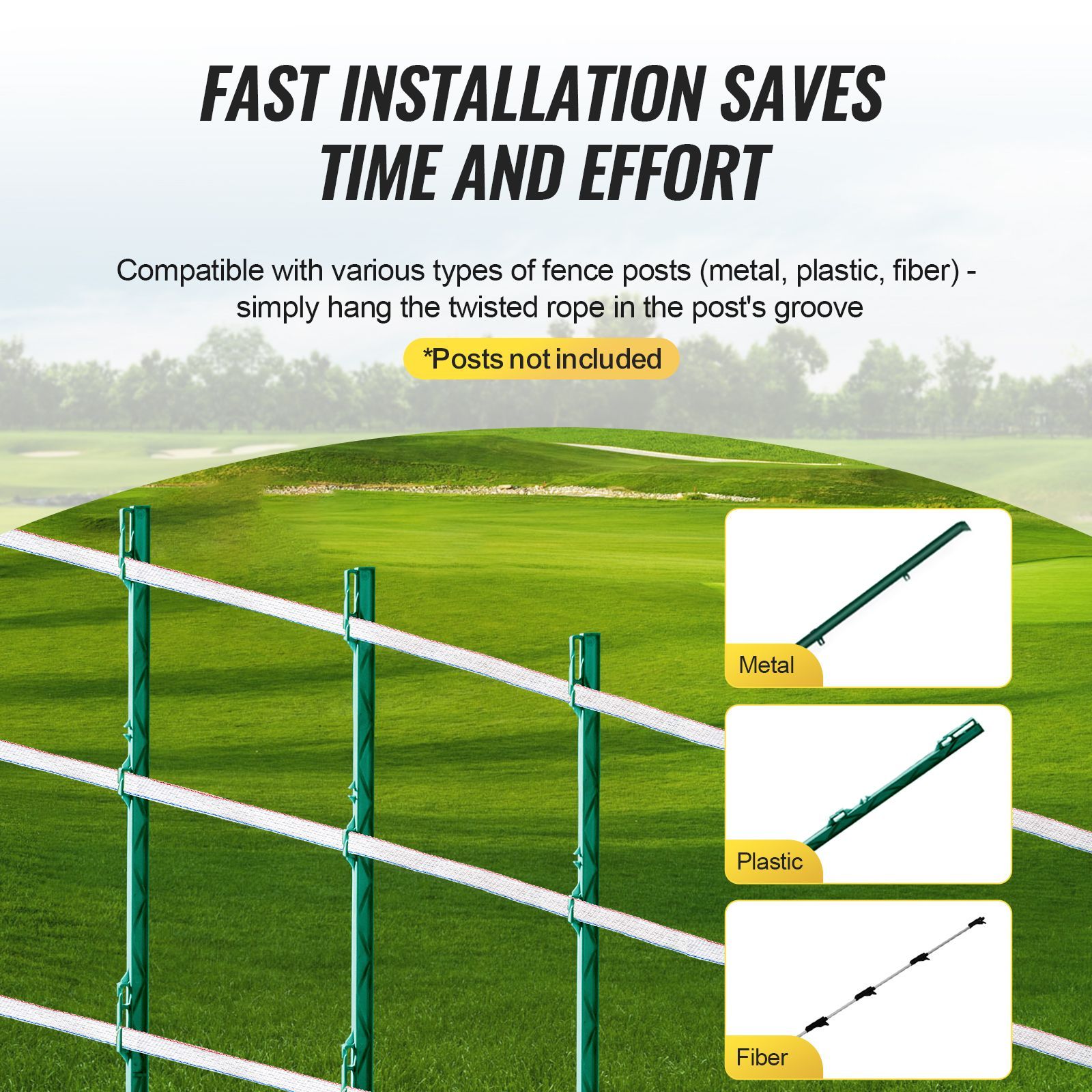 Electric Fence Tape, 1640Ft 50 - Woodworking Horse review and price