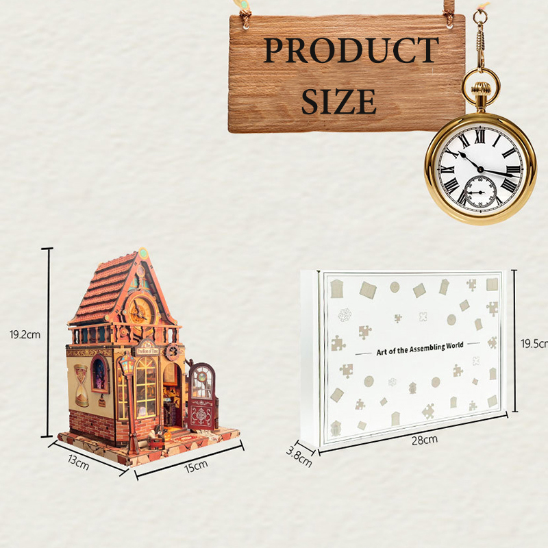 New Wooden Dollhouse Time Pavi - Woodworking Veneer review and price
