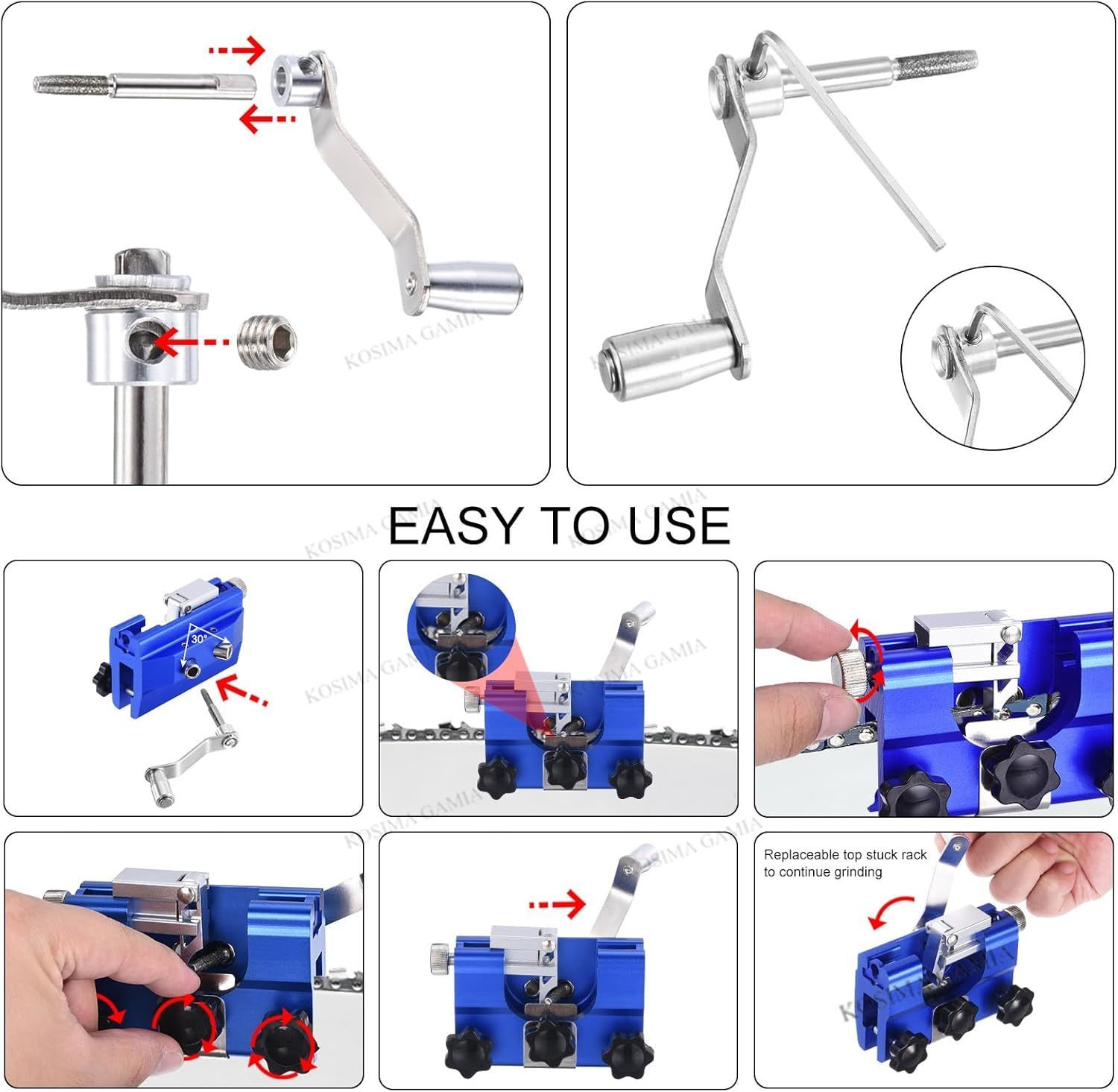 Portable Manual Chain Saw Blad - Woodworking Shops review and price