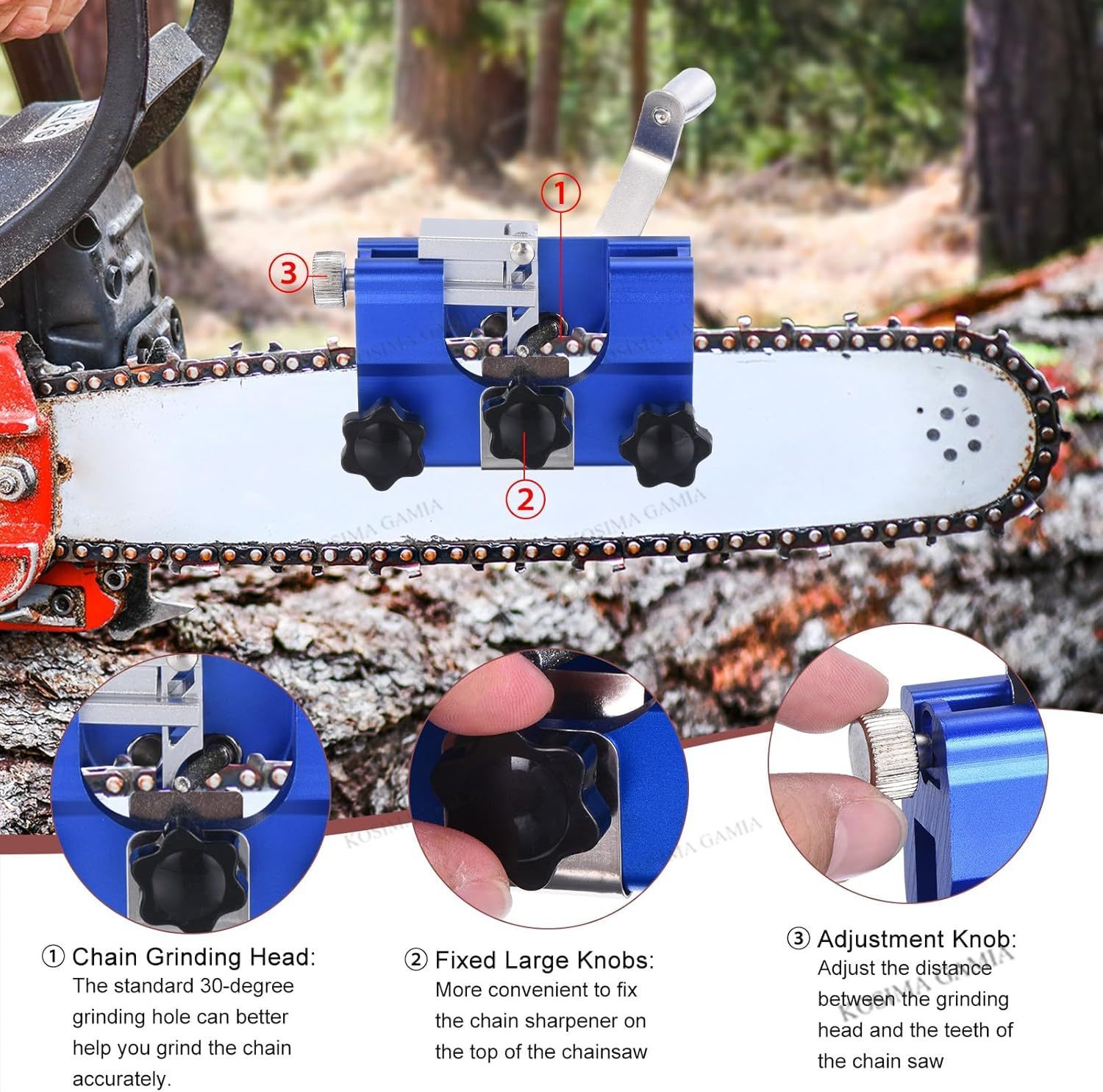 Portable Manual Chain Saw Blad - Woodworking Shops review and price