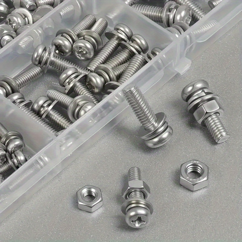 Hex Nuts and Bolt Set - 320 pi - Woodworking Shops review and price
