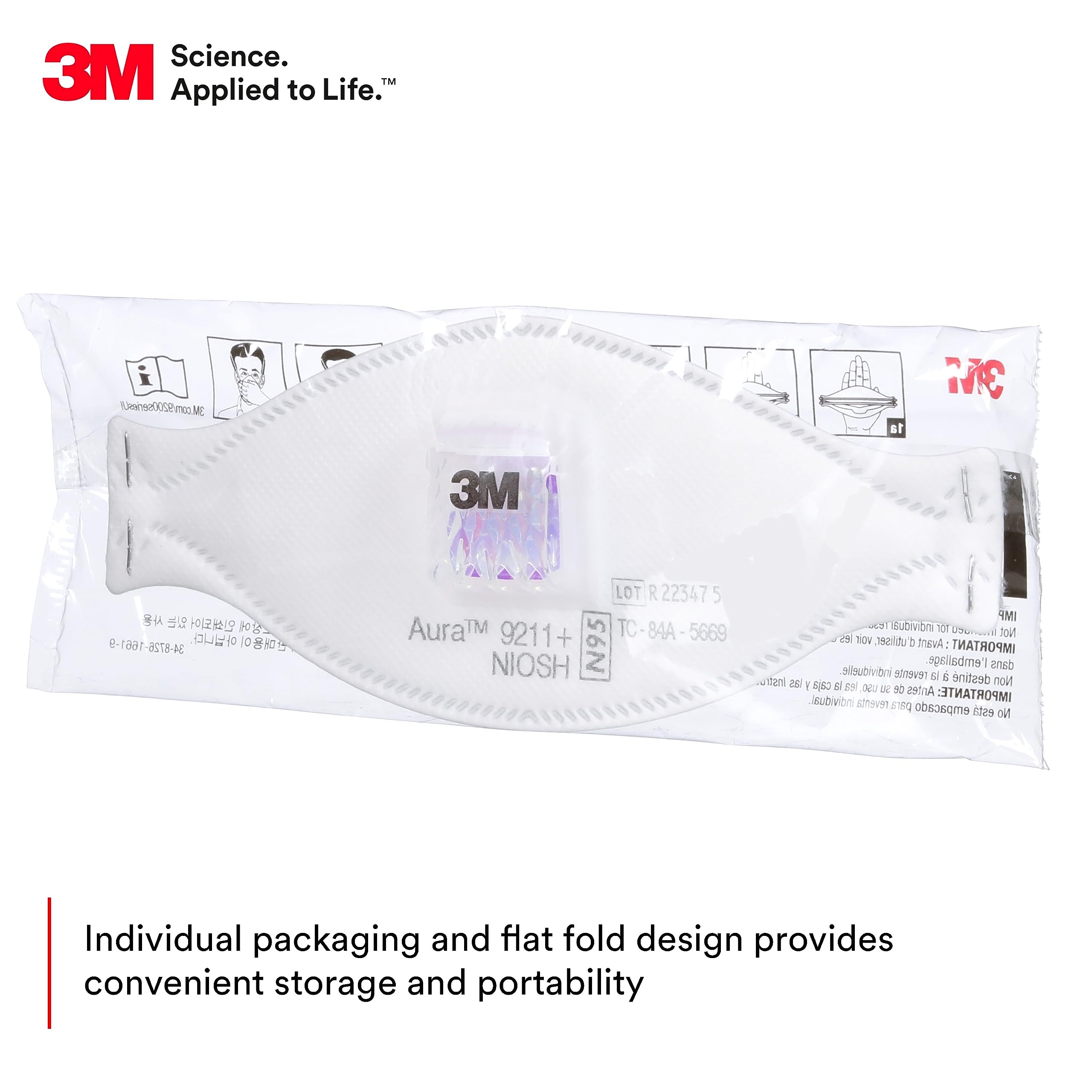 3M Aura 9211+ Particulate Resp - Woodworking Respirator review and price
