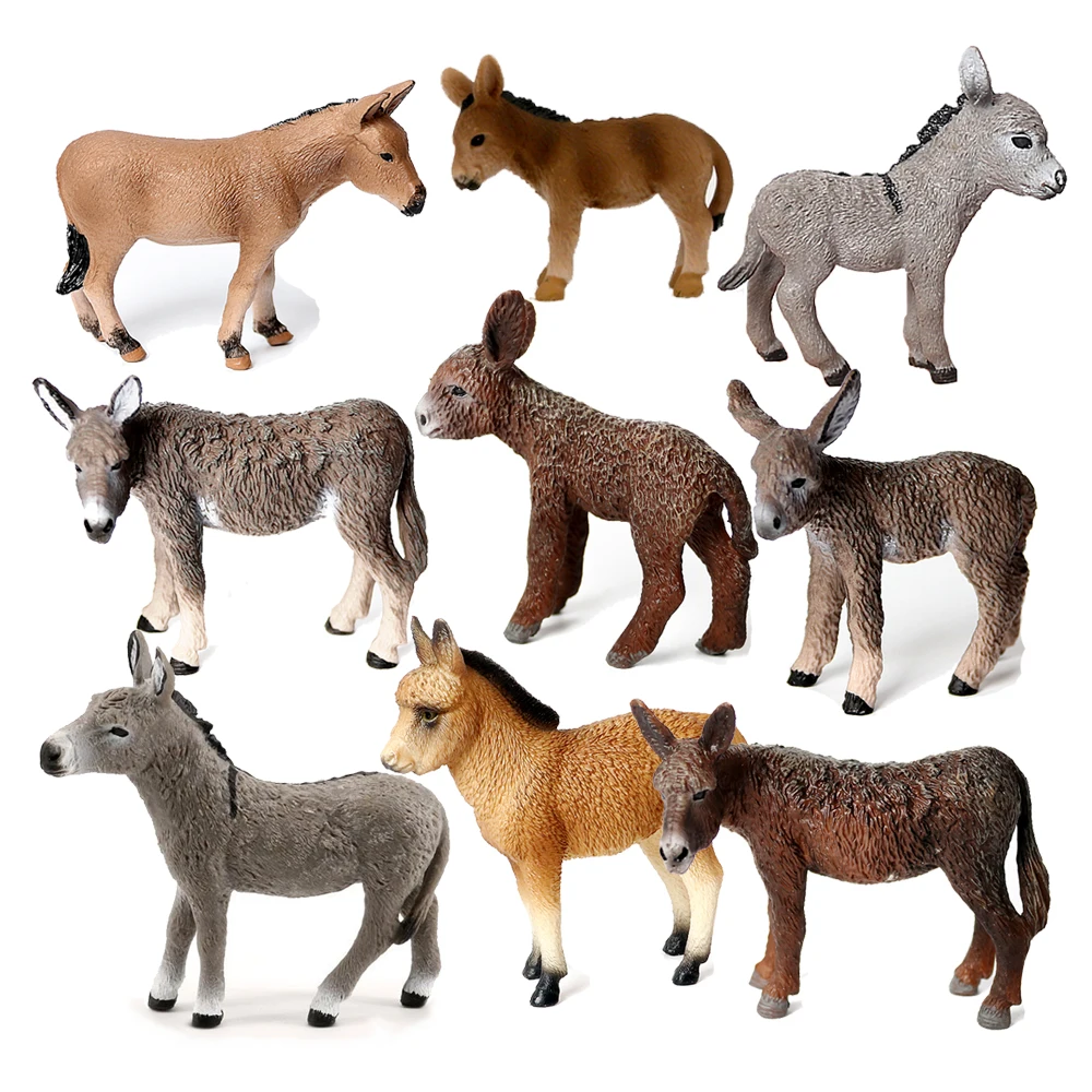Donkey Model Toy Animals Figur - Woodworking Horse review and price