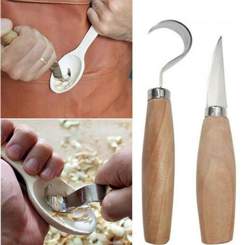 Wood Carving Knife Chisel Hook - Woodworking Essentials review and price