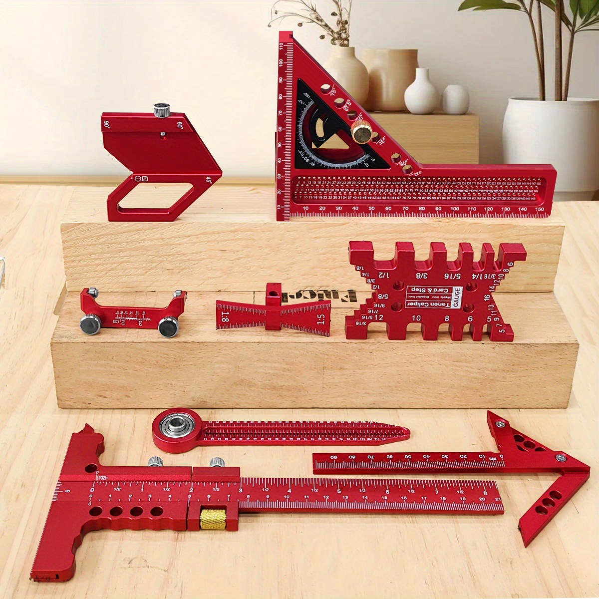 10-Piece Carpentry Measuring T - Woodworking Plans Free review and price