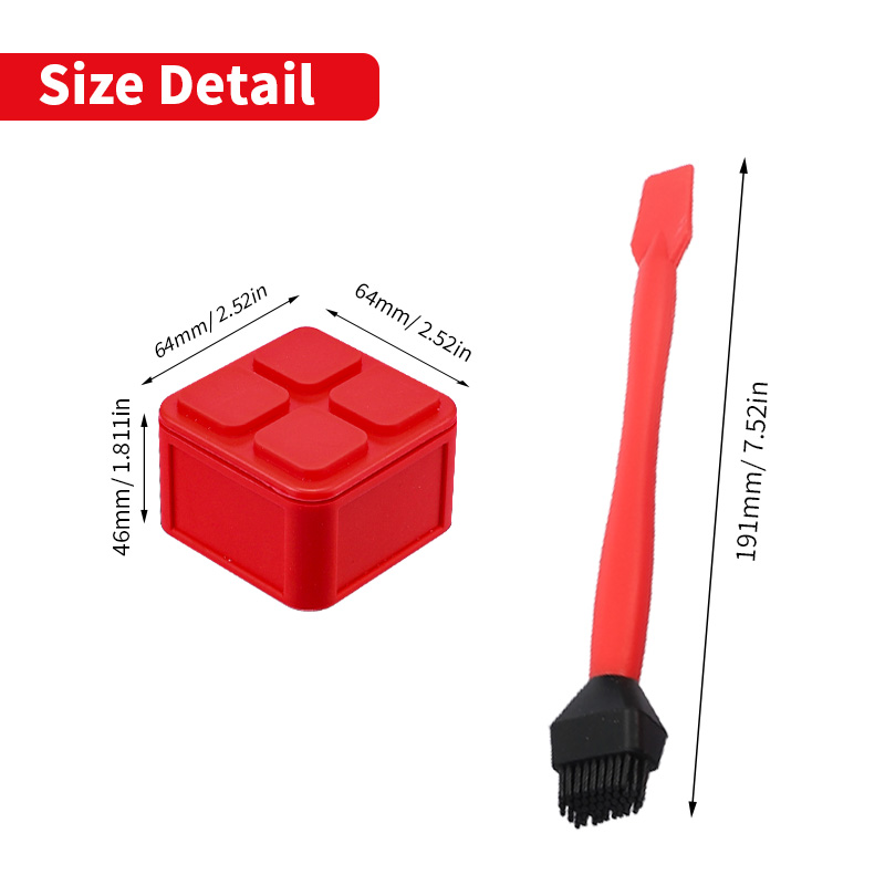2pcs Silicone Glue Brush Kit W - Woodworking Glue Applicator review and price