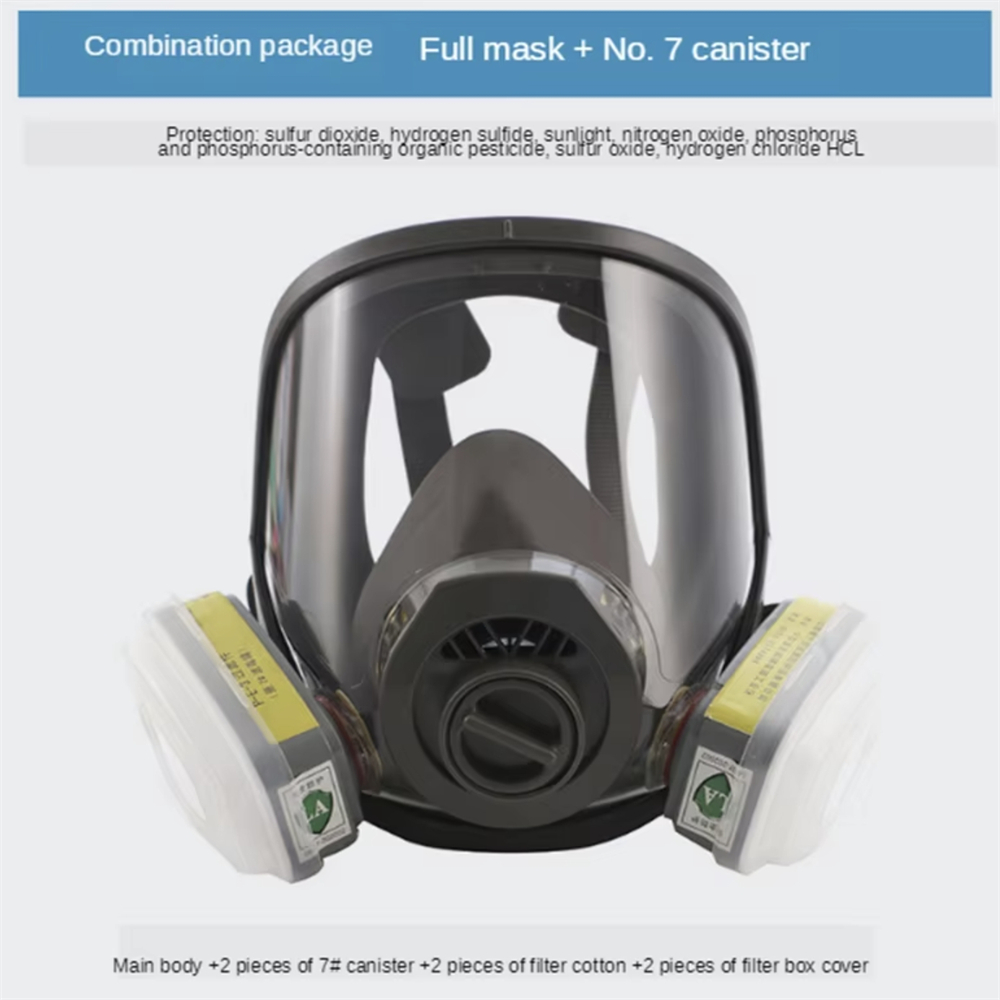Full Face Respirator Gas Mask  - Woodworking Respirator review and price