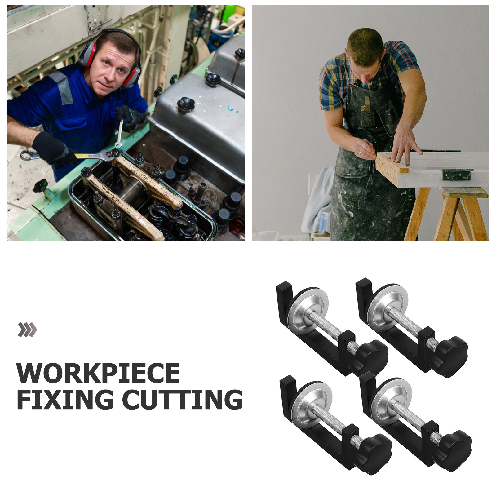 4Pcs Woodworking Fixture Clamp - Furniture And Woodworking review and price