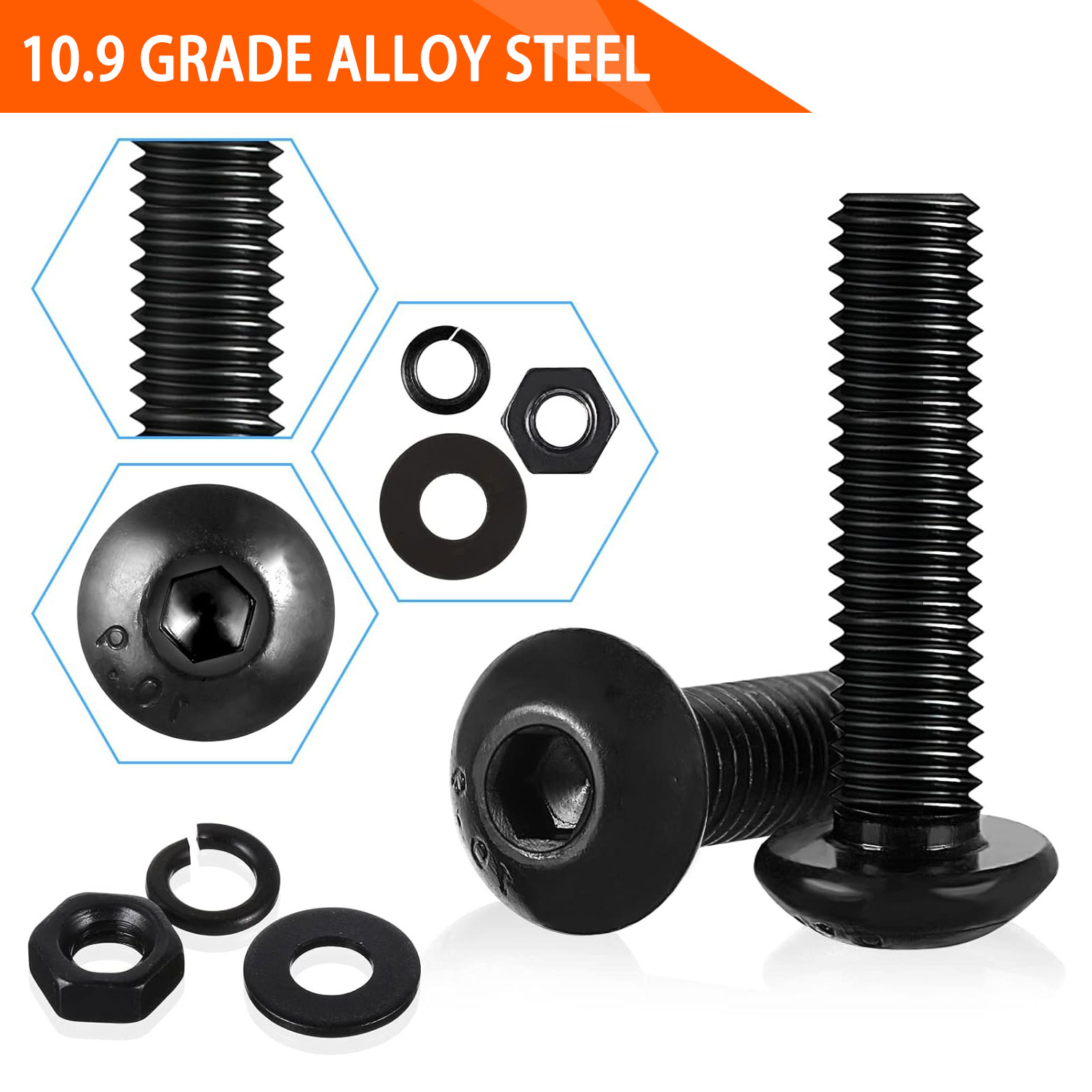 1705PCS Hex Button Head Screw  - Woodworking Shops review and price