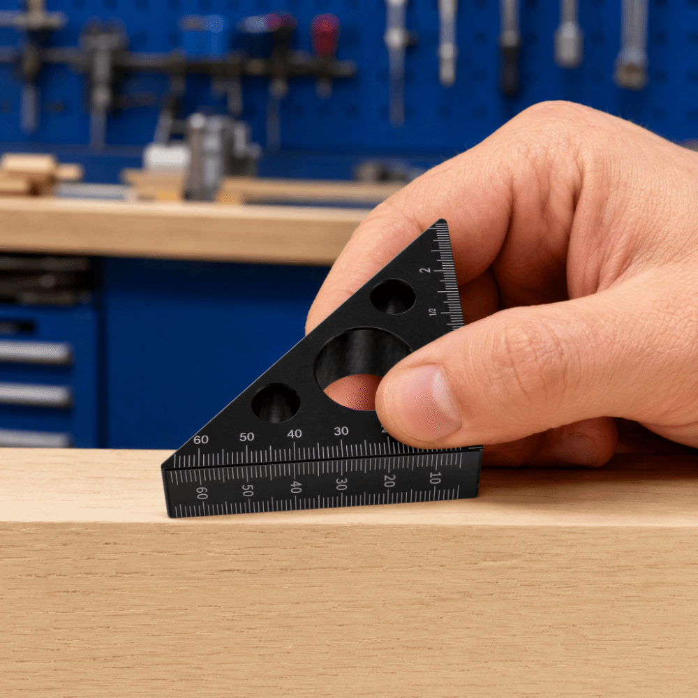 Aluminum Alloy Triangle Ruler  - Woodworking Workshop Layout review and price