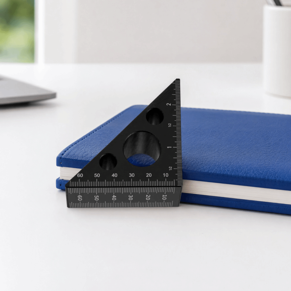 Aluminum Alloy Triangle Ruler  - Woodworking Workshop Layout review and price