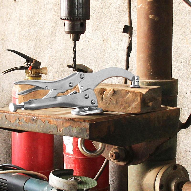 Drill Press Locking Clamp 9 In - Woodworking Quick Release Vise review and price