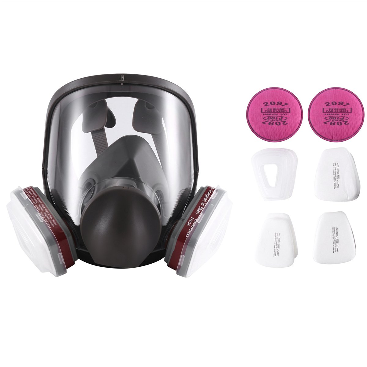T64C! Full Respirator Mask Set - Woodworking Respirator review and price
