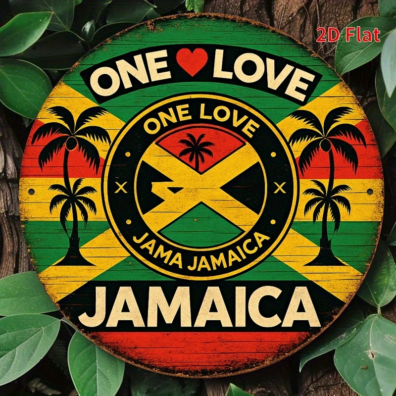 1pc Jamaican Wooden logo - Vib - Woodworking Logos review and price