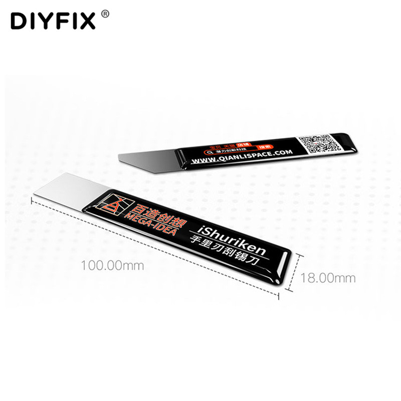 MEGA-IDEA T0.2MM Scraping Tin  - Card Scraper Steel review and price