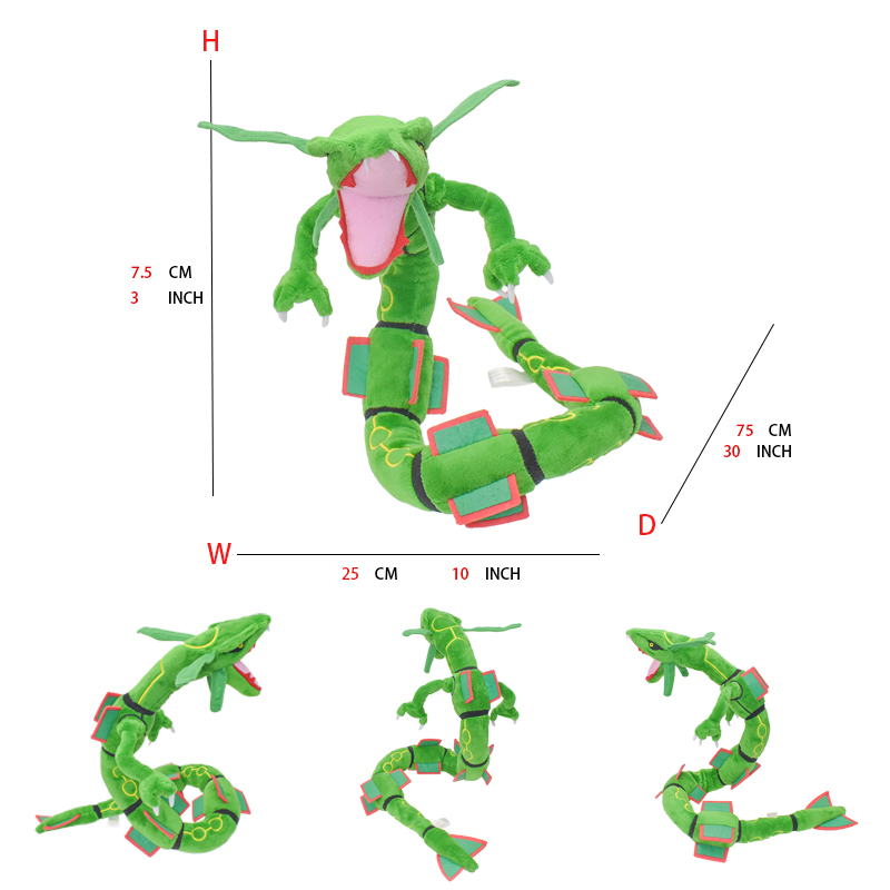 Pokemon Rayquaza Plush Doll So - Woodworking Horse review and price